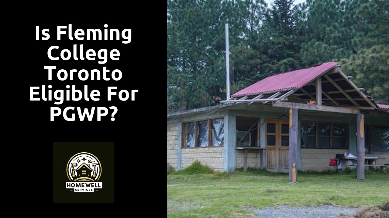 Is Fleming College Toronto eligible for PGWP?